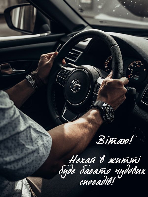 Привітання з Днем народження для чоловіка.