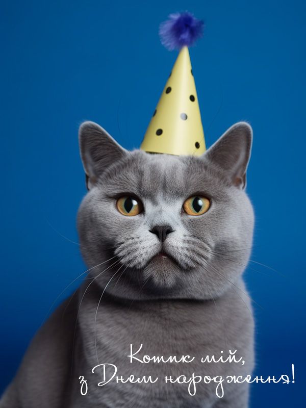 Привітання з Днем Народження для чоловіка